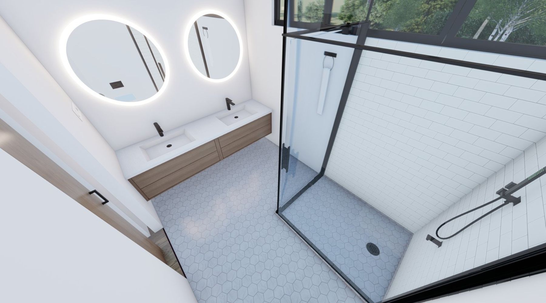 Modular Suite shower