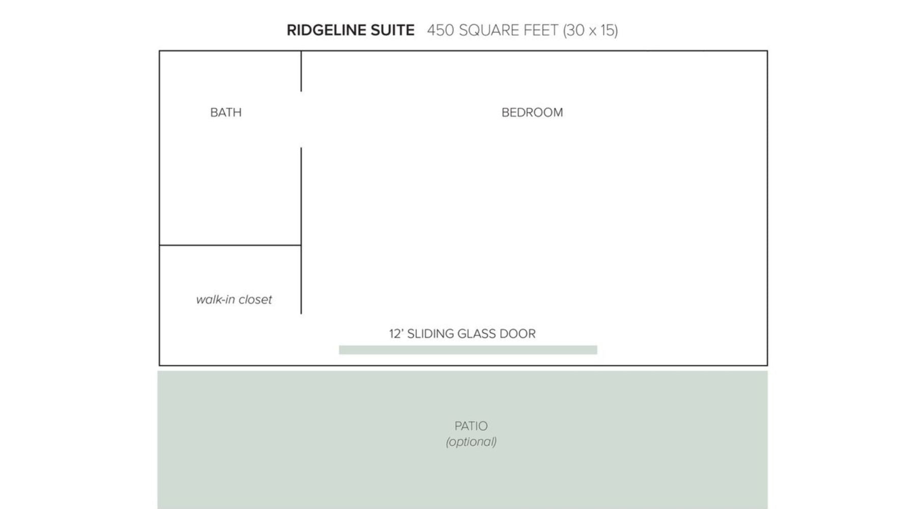 Modular Suite plan