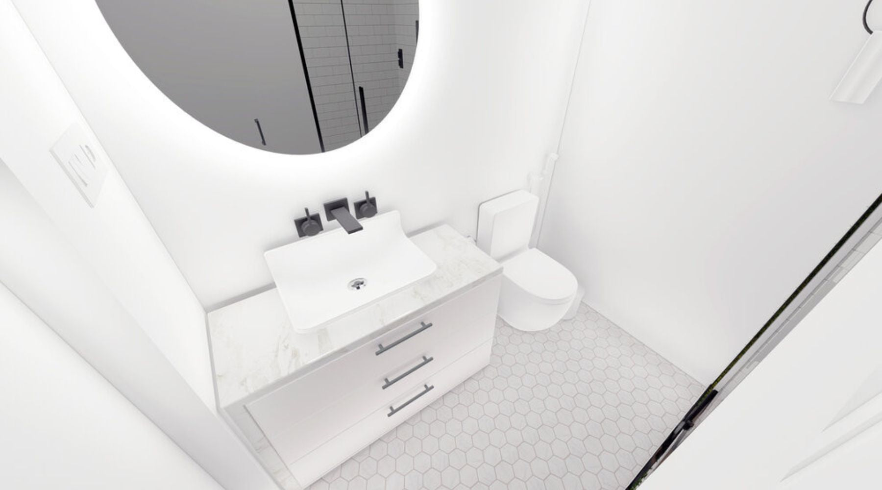 modular studio bathroom