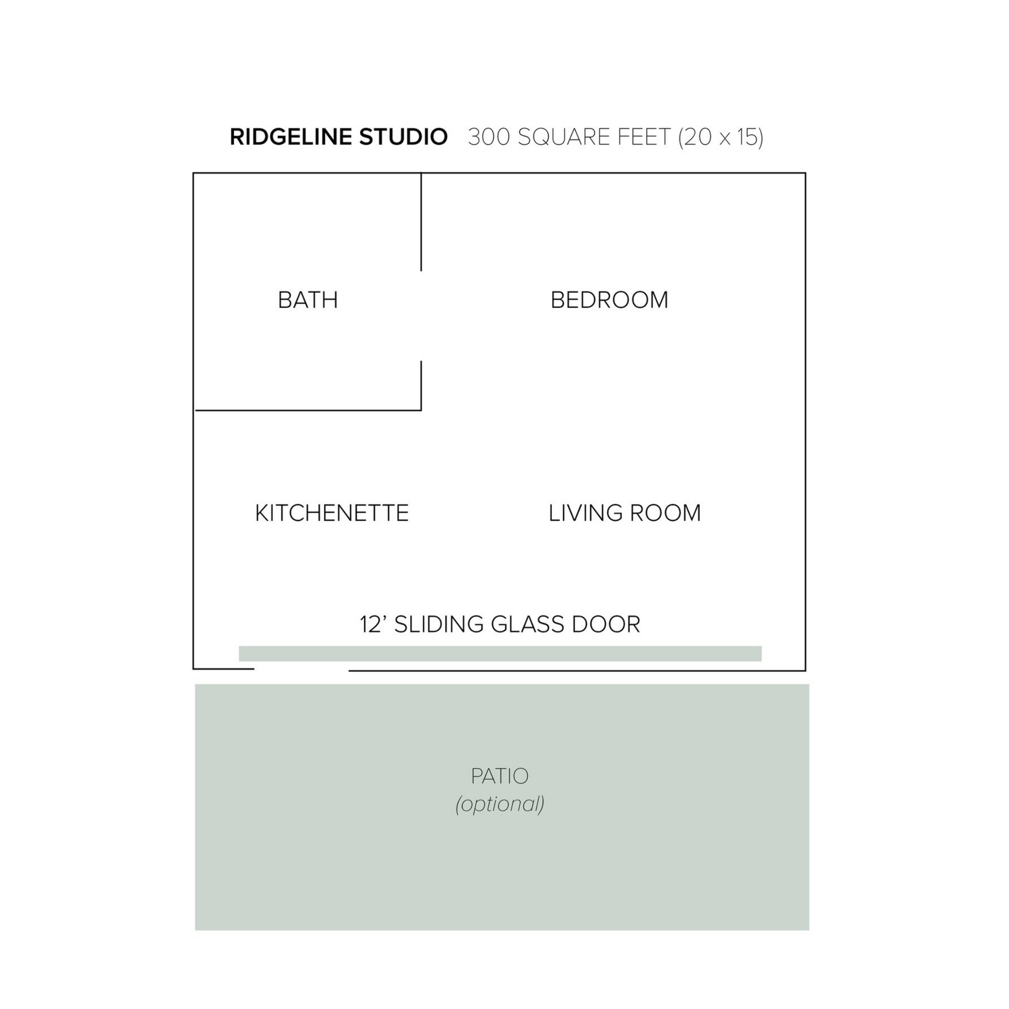 The Ridgeline Studio by Stack Homes