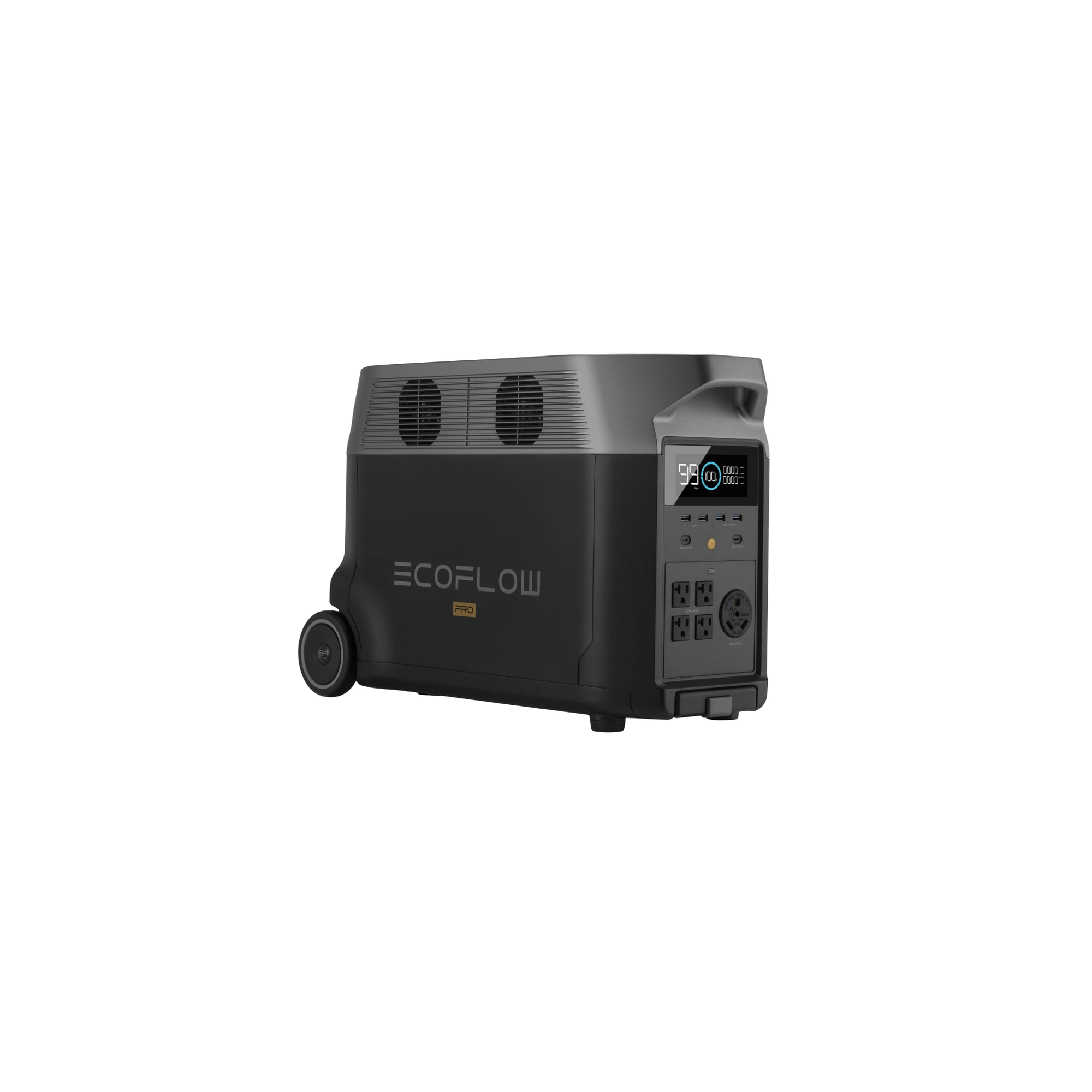 EcoFlow DELTA Pro with Smart Generator (Dual Fuel) & Adapter | DP-DG200-TG