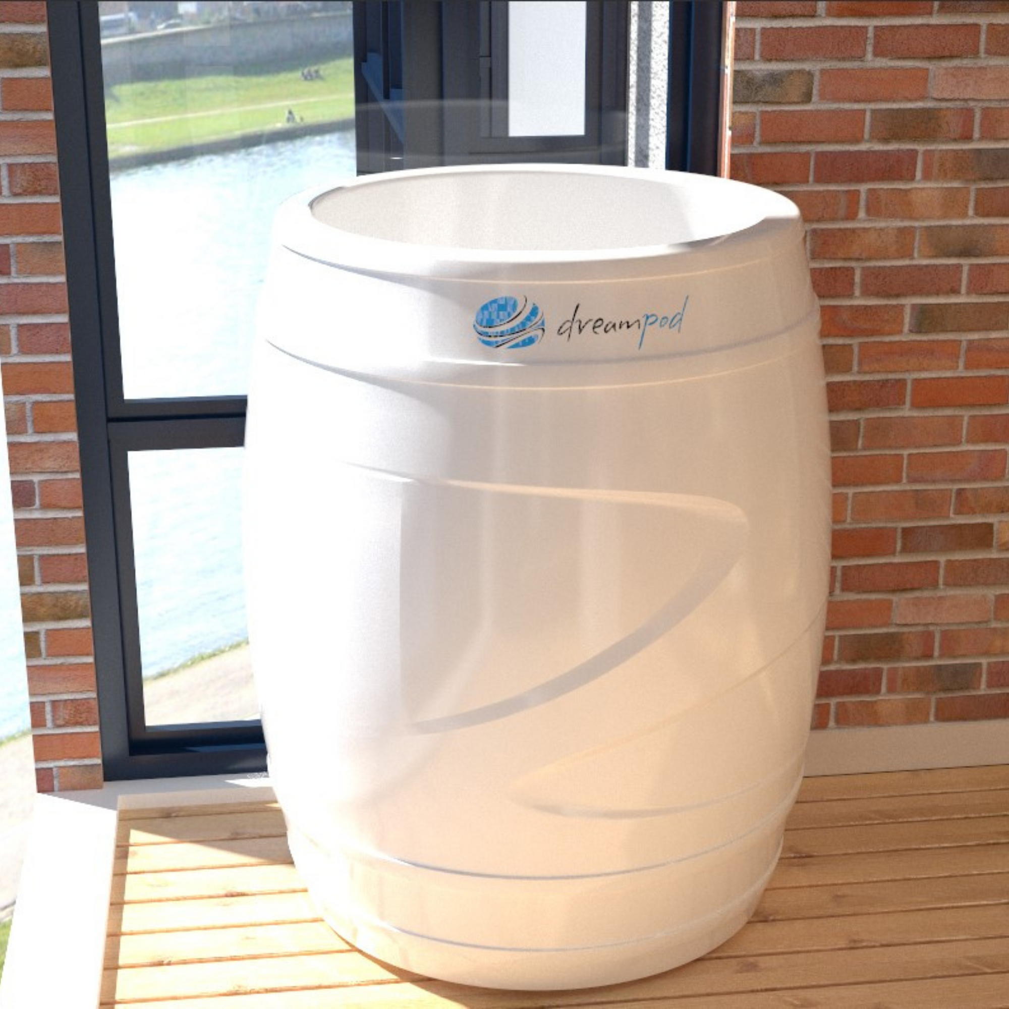 Dreampod Cold Plunge Barrel with Chiller