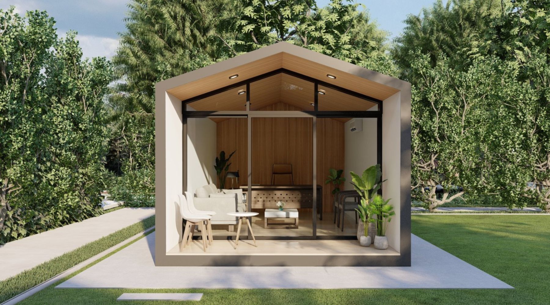 prefab outdoor office