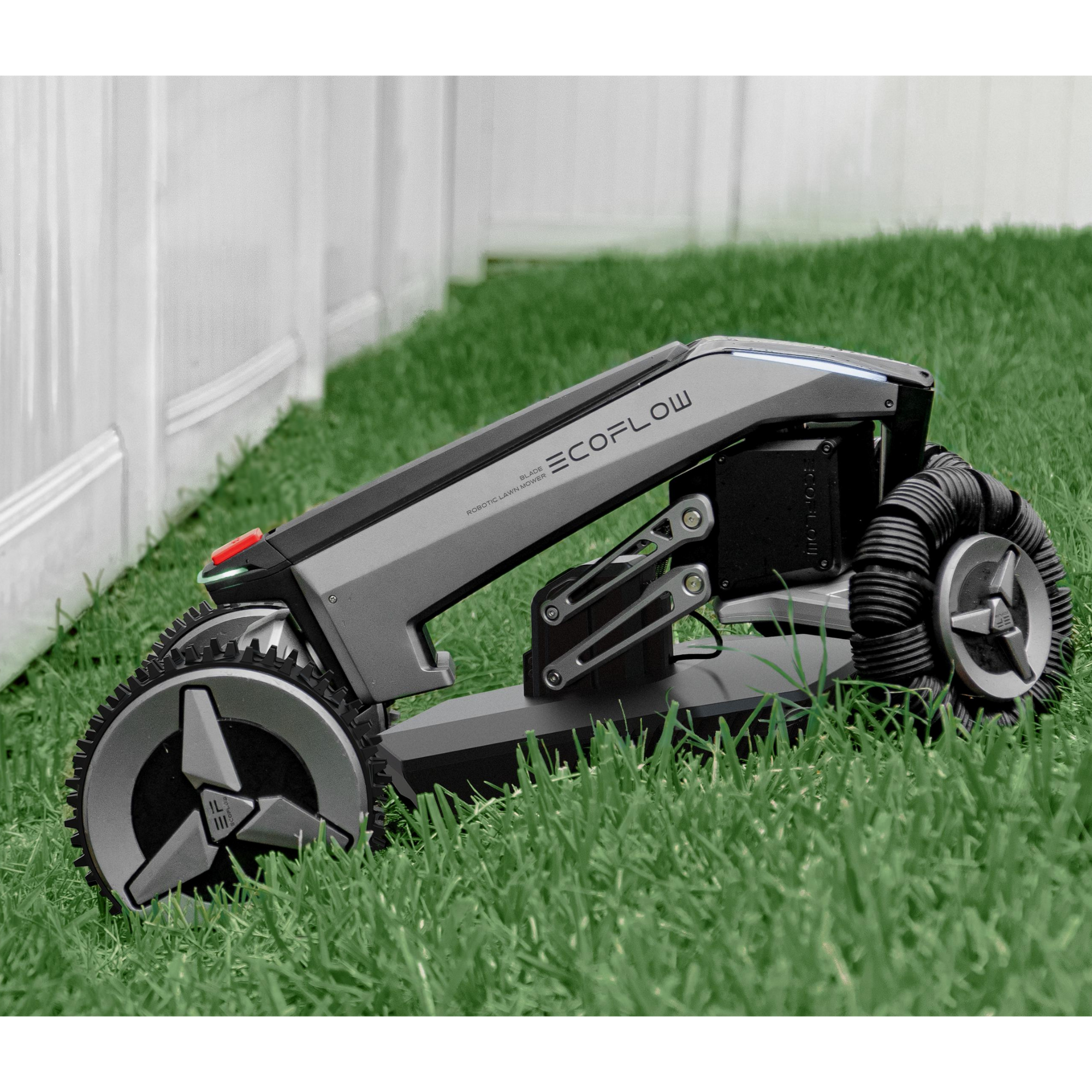 EcoFlow BLADE Robotic Lawn Mower with Lawn Sweeper Kit