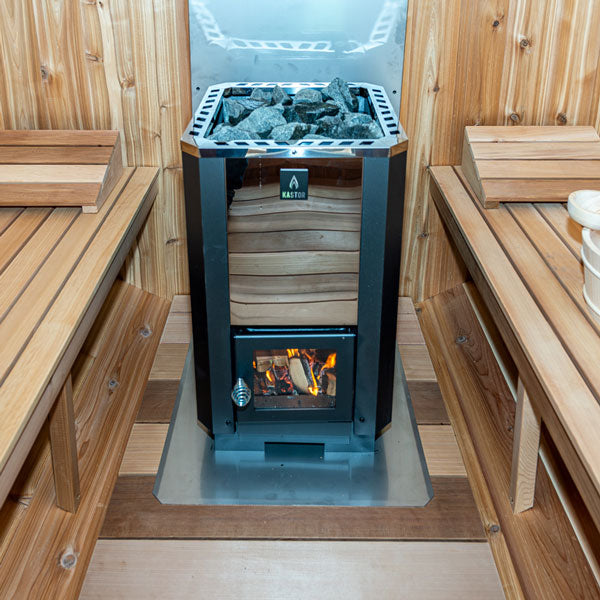 Leisurecraft Karhu Wood Burning Sauna Heater with Rocks