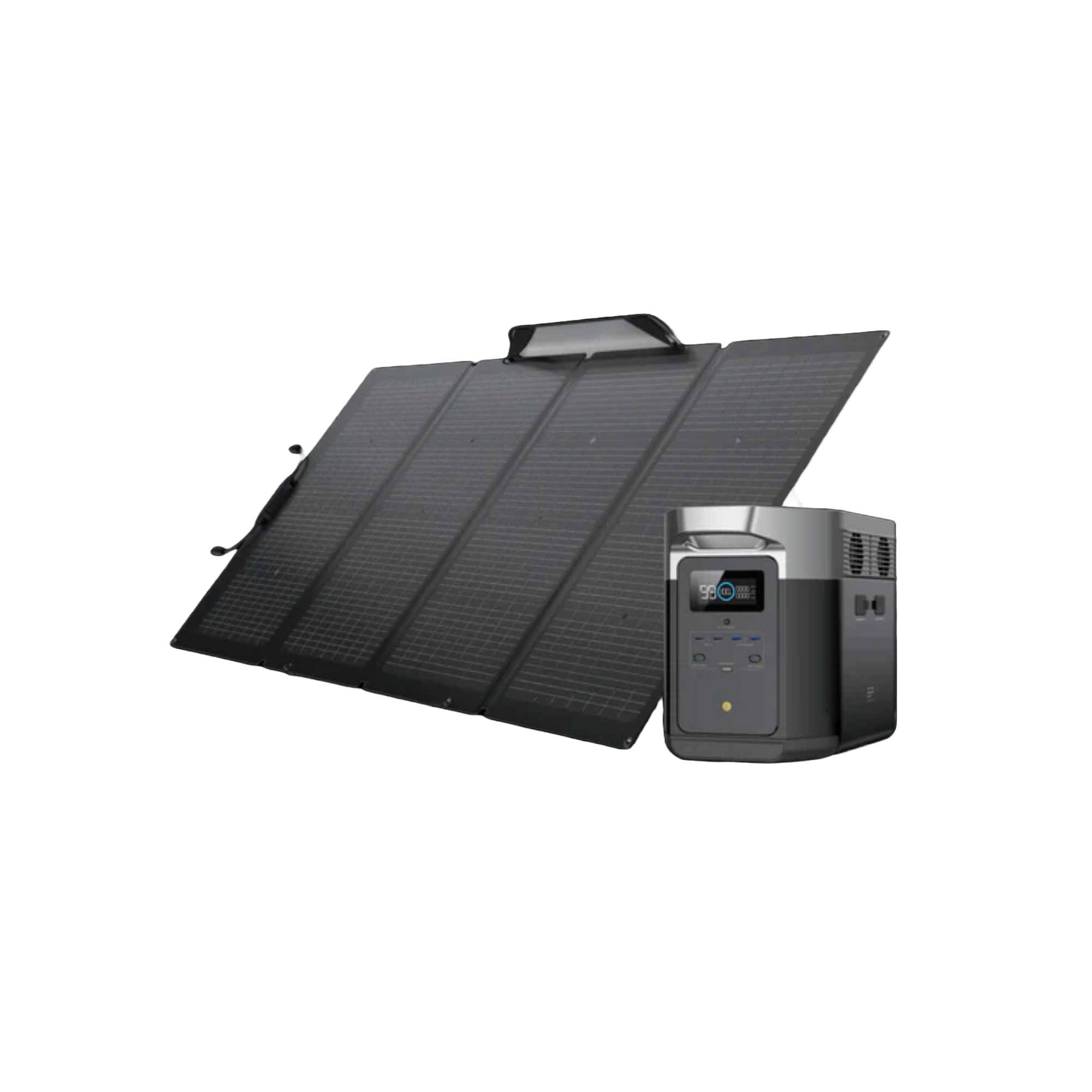 EcoFlow DELTA Max 1600 Portable Power Station with 220W Solar Panels